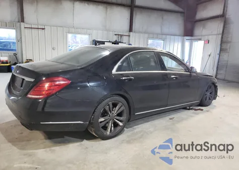 2015 Mercedes-Benz S 550 4Matic из США, поврежденный, VIN WDDUG8FB3FA161374